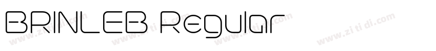 BRINLEB Regular字体转换 BRINLEB Regular字体转换